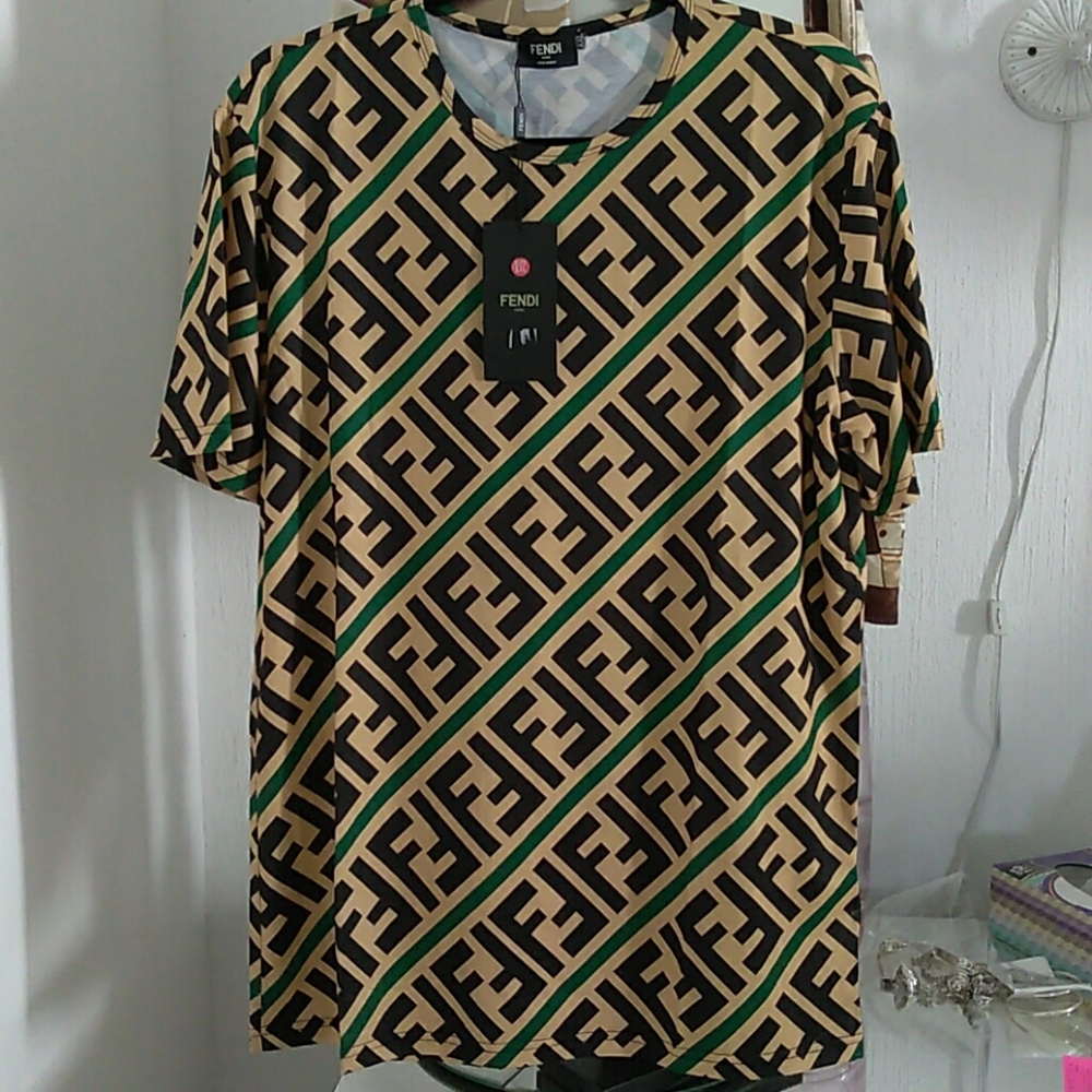 FENDI  LOGO LIGHTWEIGHT T-SHIRT